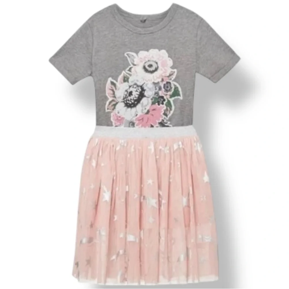 Stella McCartney Kids | Silver Star Tulle Skirt (12 yrs)